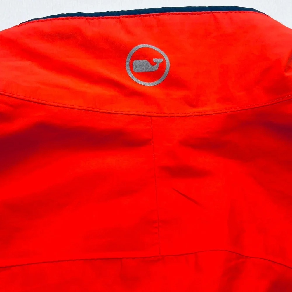 Vineyard Vines Performance Windbreaker Jacket Mens S Full Zip Rain Coat Coastal